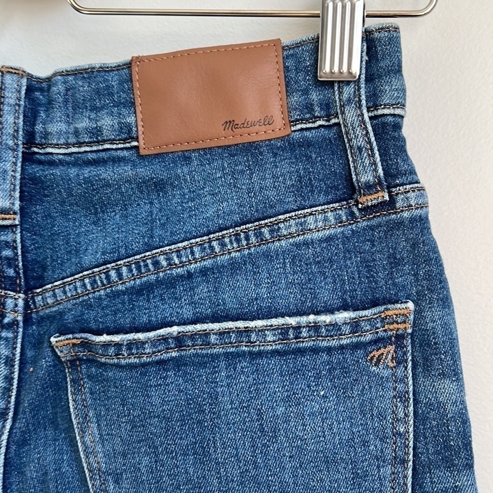 Madewell The High-Rise Slim Boyjean in Barksdale Wash SZ 25 - Picture 8 of 10